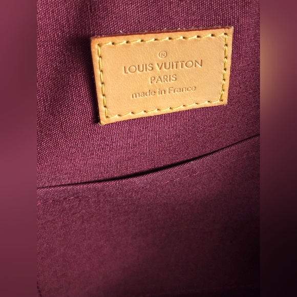 Authentic EUC Louis Vuitton GM Alma Red Fauviste Vernis Handbag with Dustbag. - Picture 5 of 17